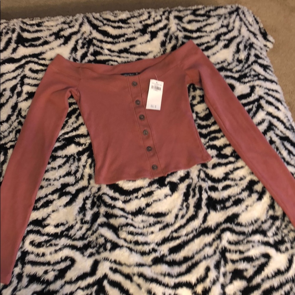 Abercrombie off the shoulder